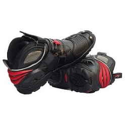 BOTIN SPEED TECNIK A9002 TALLA 7 COLOR NGO/ROJO