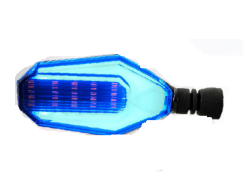 DIRECCIONAL IRON RACING PREMIUM LEDS IR005 LUZ AZUL SEÑALERO