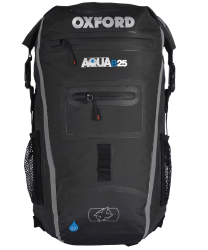 MOCHILA IMPERMEABLE OXFORD AQUA B25 COLOR NGO/GRIS