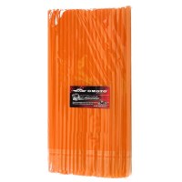 POPOTES CUBRE RAYOS 260MM X 6MM COLOR NARANJA (VENTA POR PIEZA)