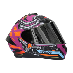 CASCO SMK CERRADO MA676 TALLA L MOTORHEAD COLOR ROSA