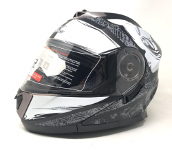 CASCO ABATIBLE IRON RACING TALLA L IR-160 KALAVERA DOT