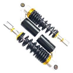 AMORTIGUADOR TRASERO GAS UNIVERSAL COLOR NEGRO/ORO