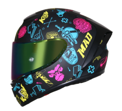 CASCO KOV CERRADO AIRCUT TALLA M SMASH COLORES