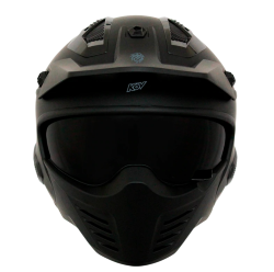CASCO KOV ROCK-O TALLA M COLOR NEGRO MATE