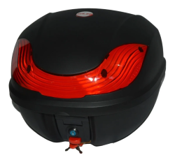 MALETERO SOLARIS 39L COLOR NEGRO/ROJO 41*40*31CMCAJA