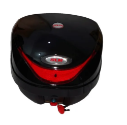 MALETERO SOLARIS 29L COLOR NEGRO-ROJO 41*40*30.5CMCAJA