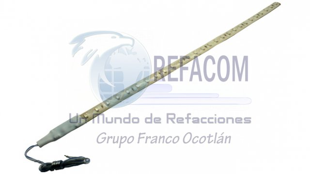 BARRA DECORATIVA 27 LEDS FLASH 12V LUZ AZUL