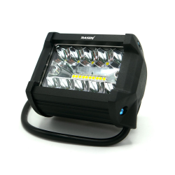 FARO AUXILIAR CUADRADO 40 LED LUZ BLANCA FIJA