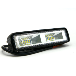 FARO BARRA 16 LED 2 LUZ BLANCA FIJA