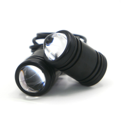 FARO AUXILIAR LED LUPA LUZ BLANCA Y AMARILLA