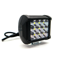 FARO AUXILIAR 12 LED LUZ BLANCA C/ ESTROBO