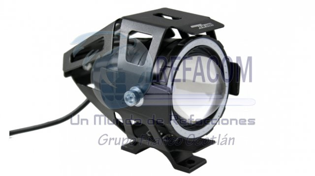 FARO AUXILIAR LED LUPA LUZ BLANCA C/ ALTA/BAJA Y ESTROBO
