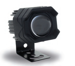 FARO AUXILIAR LED LUPA LUZ FIJA AMARILLA/BLANCA