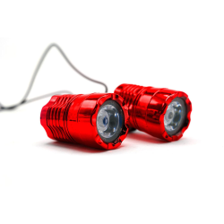 FARO LED AUXILIAR 1 LED LUZ ROJA (VENTA POR JUEGO)