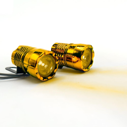 FARO LED AUXILIAR 1 LED LUZ AMARILLA (VENTA POR JUEGO)