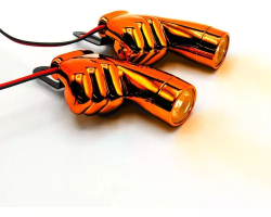 FARO LED AUXILIAR DEDO LUZ NARANJA FIJA 1 LED