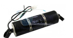 BOCINA SISTEMA AUDIO UNIV MOTO USB BLUETOOTH AISLAMIENTO AGUA IR-909 COLOR NEGRO