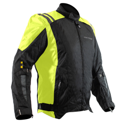 CHAMARRA RM TECH BOOSTER TALLA XL COLOR NEGRO/AMARILLO
