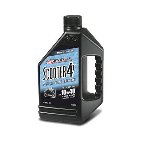 ACEITE MAXIMA 4 TIEMPOS 10W40 1LT P/ SCOOTER PREMIUM MINERAL