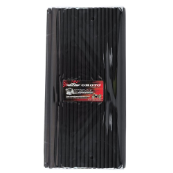 POPOTES CUBRE RAYOS 260MM X 6MM COLOR NEGRO (VENTA POR PIEZA)