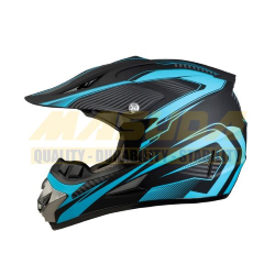 CASCO IRON RACING CROSS IR-850 TALLA L COLOR AZUL/NEGRO MATE