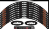 CALCOMANÍA P/RIN KTM