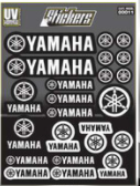 PLANTILLA DE CALCOMANÍA YAMAHA COLOR GRIS