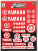 PLANTILLA DE CALCOMANÍA YAMAHA COLOR ROJO