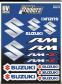 PLANTILLA DE CALCOMANÍA SUZUKI COLOR AZUL