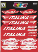 PLANTILLA DE CALCOMANÍA ITALIKA COLOR ROJO