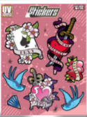 PLANTILLA DE CALCOMANÍA CORAZONES