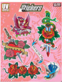 PLANTILLA DE CALCOMANÍA DE ROSAS