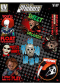 PLANTILLA DE CALCOMANÍA PERSONAJES DE TERROR