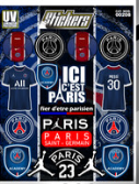 PLANTILLA DE CALCOMANÍA EQUIPO PARIS