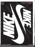 CALCOMANÍA MEDALLÓN NIKE COLOR NEGRO CON BLANCO