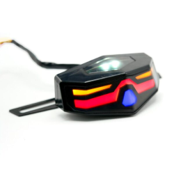 CALAVERA STOP LED PREMIUM MULTIFUNCIONAL LUZ AMARILLA/ROJA