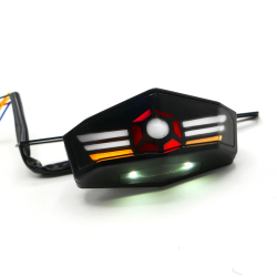CALAVERA STOP NEON UNIVERSAL LUZ AMARILLA/BLANCA