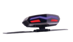CALAVERA STOP LED DEPORTIVA LUZ ROJA