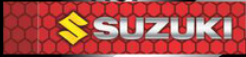 LLAVERO CON CINTA GRANDE SUZUKI COLOR ROJO CON PUNTOS
