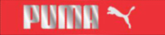 LLAVERO CON CINTA GRANDE PUMA COLOR ROJO