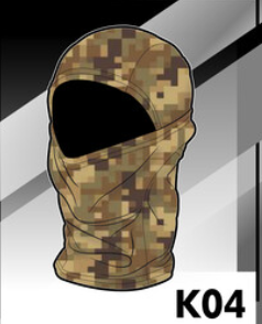 BALACLAVA DE MILITAR COLOR CAFÉ