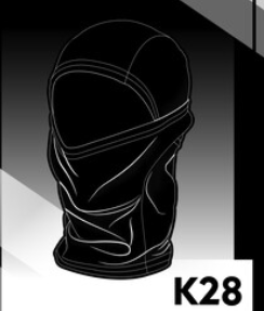 BALACLAVA LISA DE COLOR NEGRO