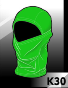 BALACLAVA LISA DE COLOR VERDE