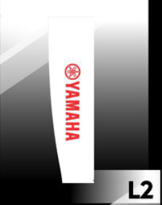 MANGAS YAMAHA COLOR BLANCO