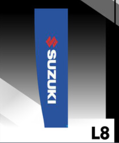 MANGAS SUZUKI COLOR AZUL