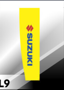 MANGAS SUZUKI COLOR AMARILLO