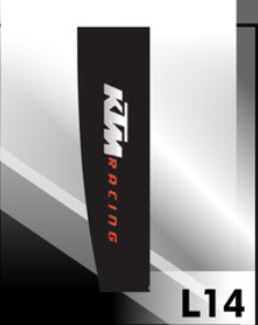 MANGAS KTM COLOR NEGRO