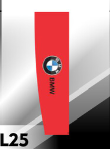 MANGAS BMW COLOR ROJO