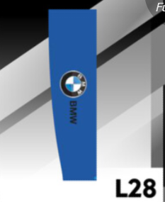 MANGAS BMW COLOR AZUL